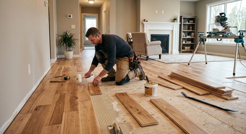 Engineered Wood Installation in Lancaster County, PA