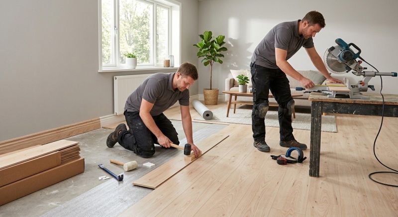 Laminate Floor Installation in Delta, PA