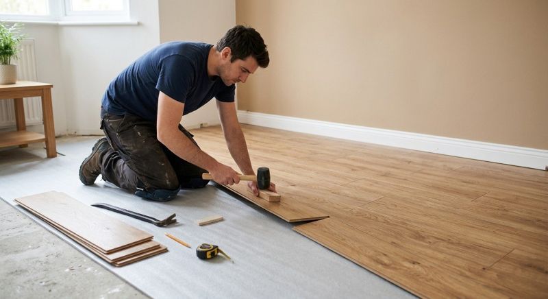 Laminate Floor Installation in Dover, PA