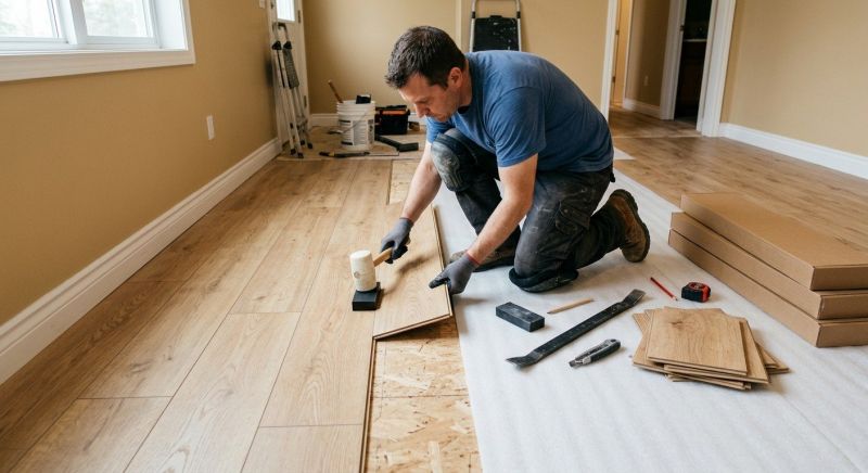 Laminate Floor Installation in Ephrata, PA