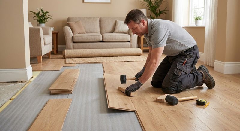 Laminate Floor Installation in Lititz, PA