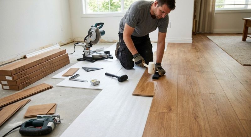 Laminate Floor Replacement in Mountville, PA