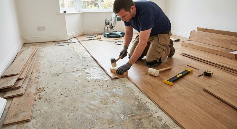 Laminate Floor Replacement in York County, PA