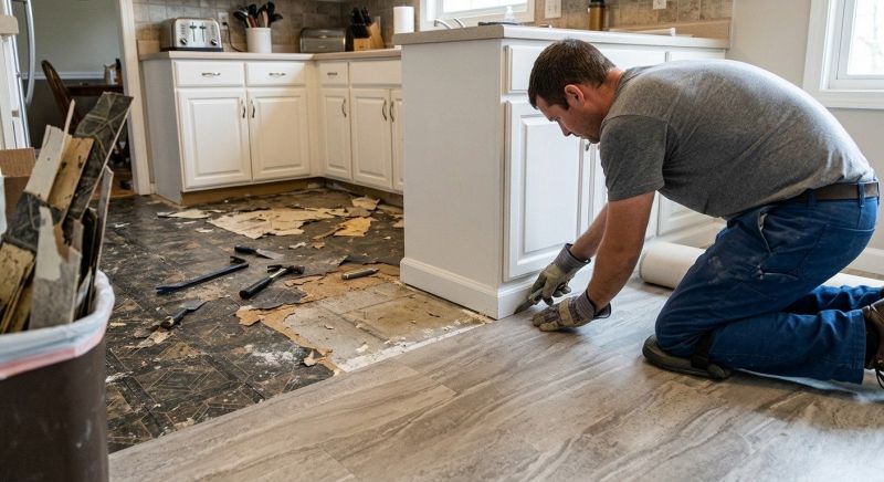 Linoleum Floor Installation in Lancaster County, PA