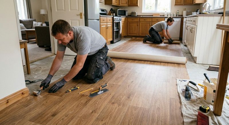 Linoleum Flooring Replacement in Lancaster County, PA