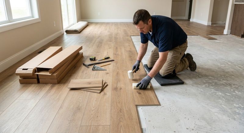 Luxury Vinyl Tile Installation in Hershey, PA