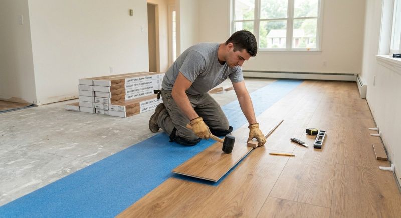 Luxury Vinyl Tile Installation in Honey Brook, PA
