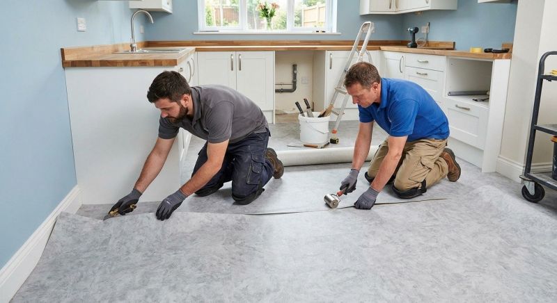 Sheet Linoleum Installation in Lancaster County, PA