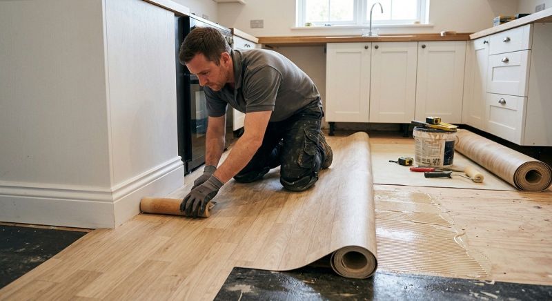 Sheet Linoleum Installation in Red Lion, PA