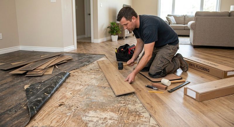 Vinyl Flooring Installation in Red Lion, PA