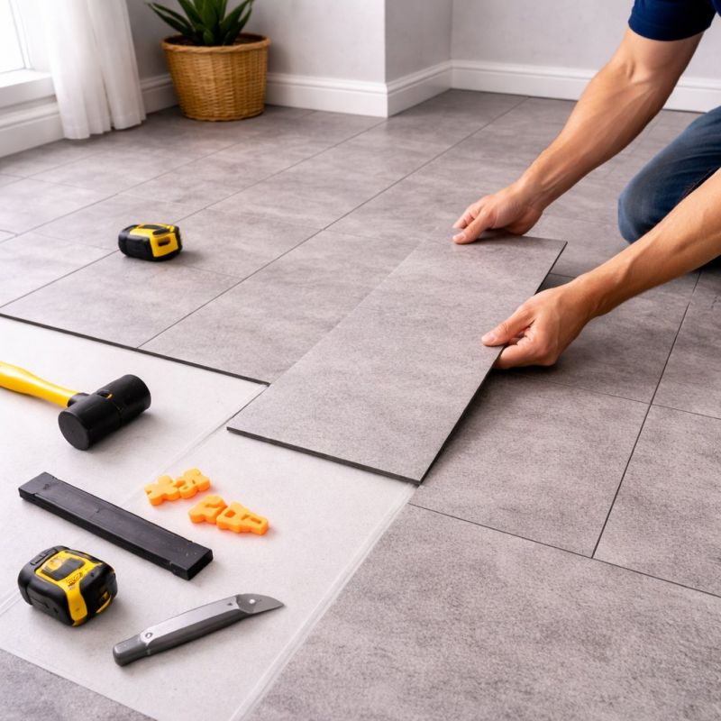 Vinyl Tile Replacement in Lancaster County, PA