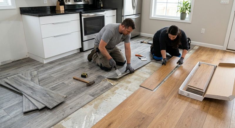 Vinyl Tile Replacement in Lancaster County, PA